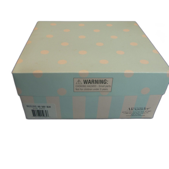 Madame Alexander Vintage Goldilocks and Baby Bear Doll No. 25965 Collectors Doll - Picture 5 of 6